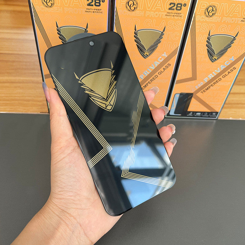 Anti-peep Film HD 8 Glass Protector
